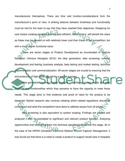 Aspects of Technology Product Development