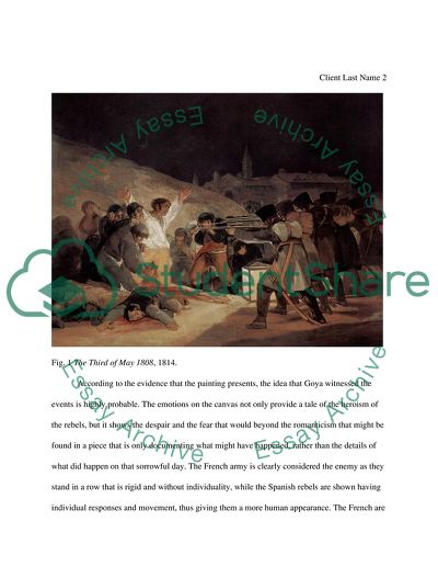 The Third of May 1808: Goya Records History