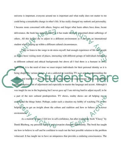 Identity as a Manifestation of Personality