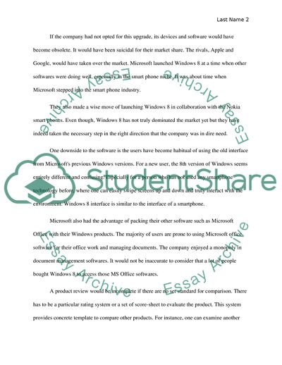 Review of the Windows Eight