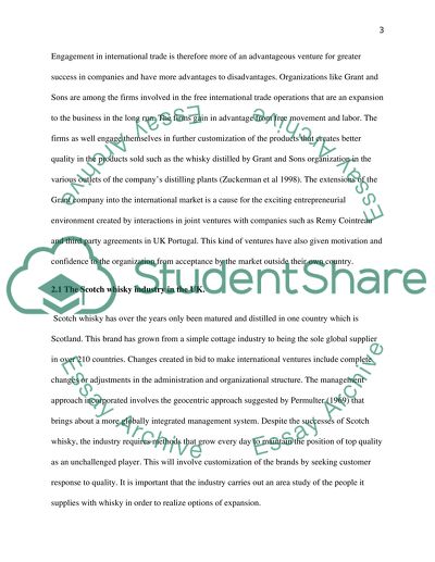 Scotch Whisky Industry in the UK