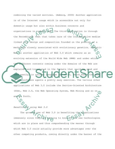 Emergent Technology : Web 3.0