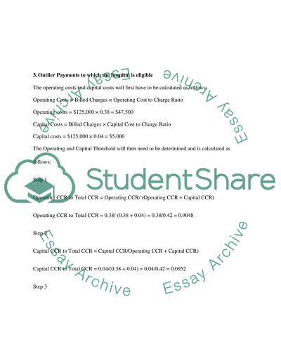 Medicare funding and Reibursement