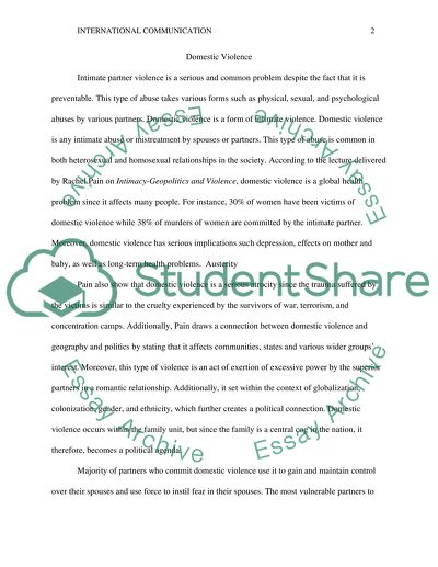 International Mass Communications