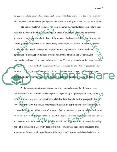 Why Need-Based Scholarships Should Replace Merit-Based Ones