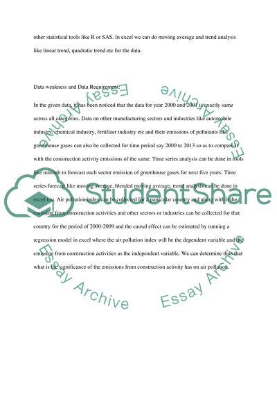 Statistical analysis of data Statistics Project Example | Topics and ...