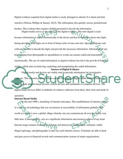 Role of Contemporary Digital Media in Criminal Investigations