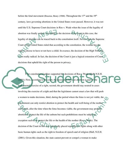 The Politics of Abortion