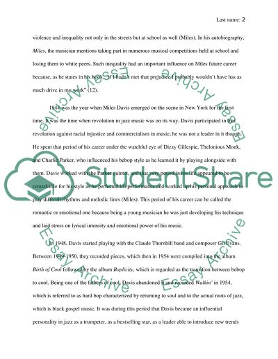 Musical Revolution of Miles Davis