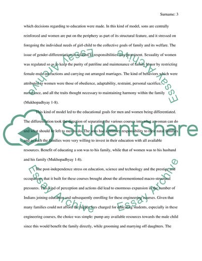 Womens Role in Any Field of Study Related to MSE