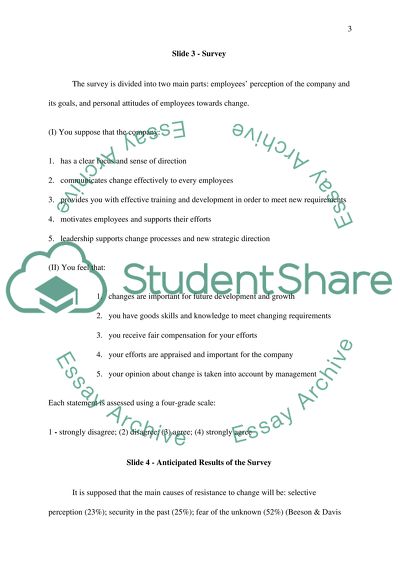 HRM450-0704B-02 Organizational Change - Phase 3 Project
