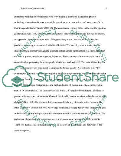 Television Comercials