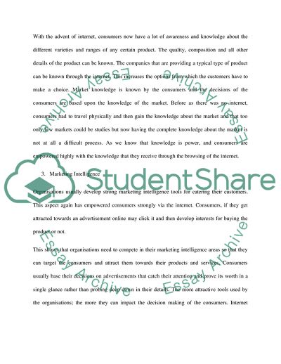 Has the Internet Shifted Power to Consumers