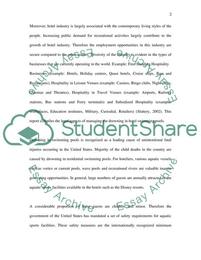 Legal Aspects of Hospitality Management