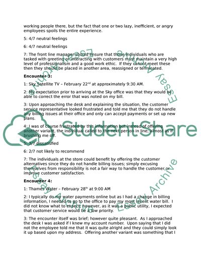 The Service Encounter Diaries at IKEA