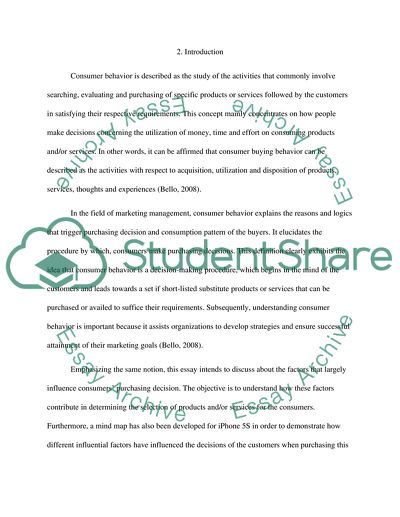 Factors That Influence Consumers Purchasing Decision