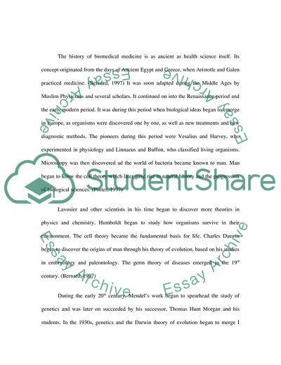 Concerning your chosen career pathway, biomedical scientists, within a public or privet industry or commercial organisation