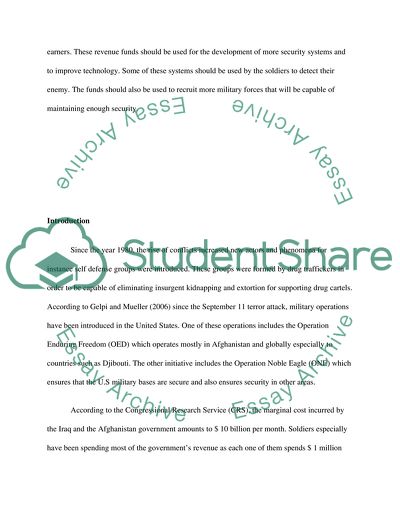 Ways Of Strategically Reducing Cost Of War