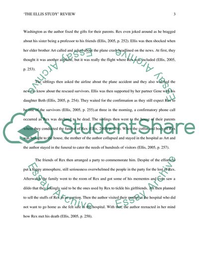 Study Review on The Ellis Study