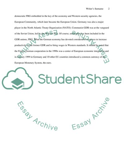 Country Analysis :Germany