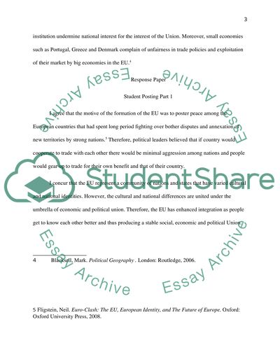 Globalization and the Impact of Supranational Organizations