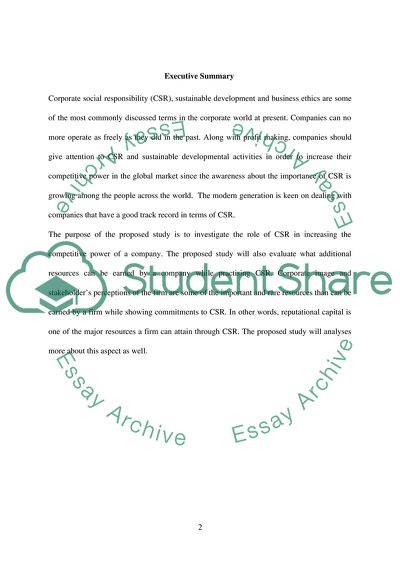 Importance of Corporate Social Reputation and a Stakeholder Network Approach