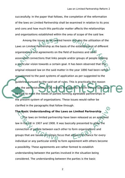 Business Organizations in Law