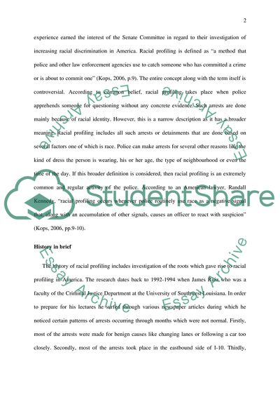 Black Men and Racial Profiling