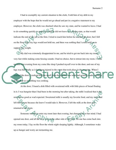 Diary of Gregor Samsa in the Novel Metamorphosis