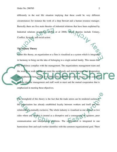 Principles of Employment Relations in Australia