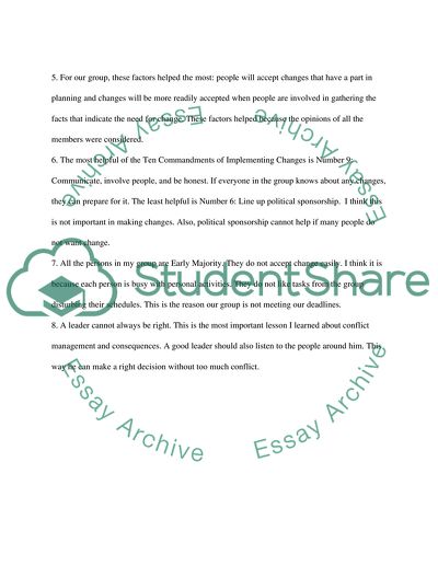 Keys to Success Project