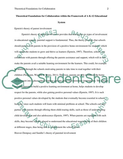 Theoretical foundations for collaboration