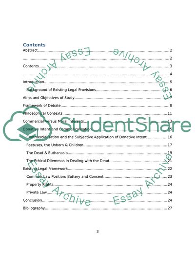 Medical Ethics in the Context of Organ and Tissue Transplantation, Fertility and Research