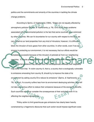 Protecting The Environment With The Policies