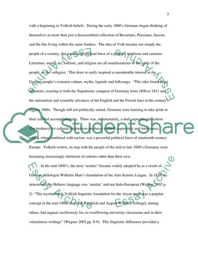 Germany and the Germans