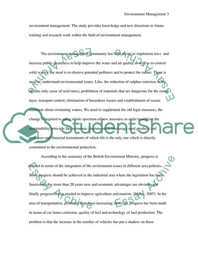 Multiple-Baseline Framework for Evaluation of Environmental Management and Management Systems