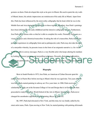 Jose Parla and His Works