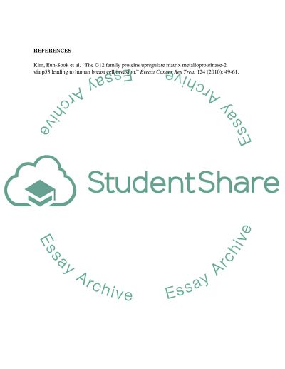G12 Family Proteins Upregulate Matrix Metalloproteinase-2