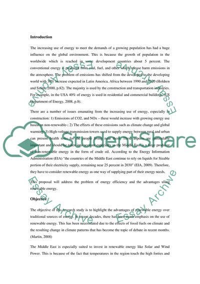 Sustainable Design of Buildings in the Middle East: Making the Most of the Climate