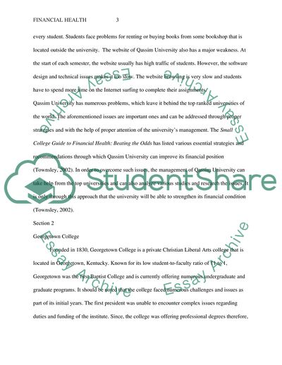 Importance of Financial Health