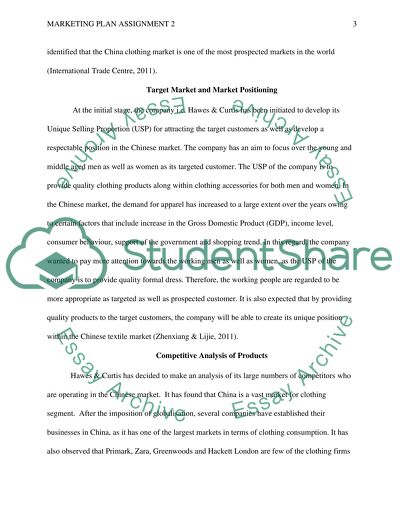 Expanding Business in the Chinese Clothing Market