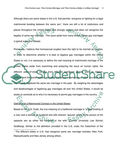 The Bond of Holy Matrimony