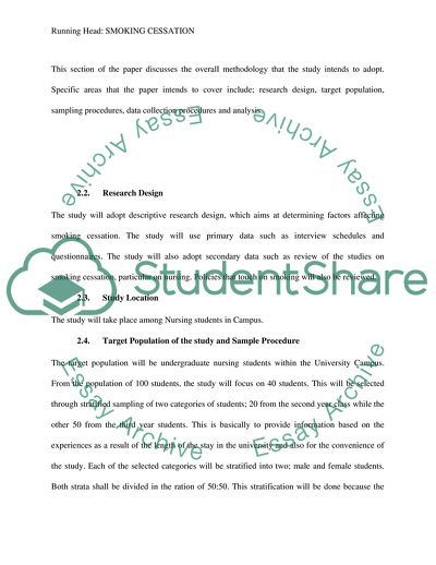Theoretical Aspects of Smoking Cessation
