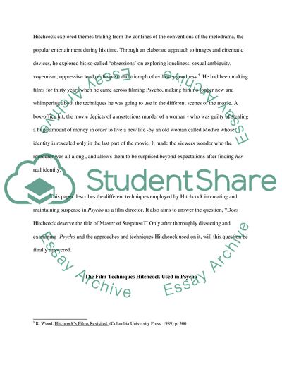 Alfred Hitchcocks Psycho Movie Review