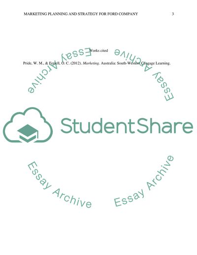 Marketing Planning and Strategy (M7_1)