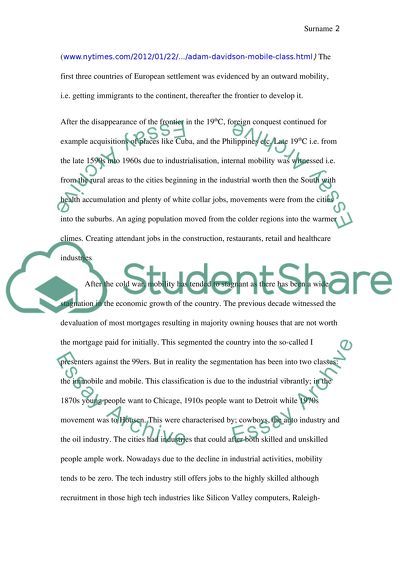 The segmented labour market theory