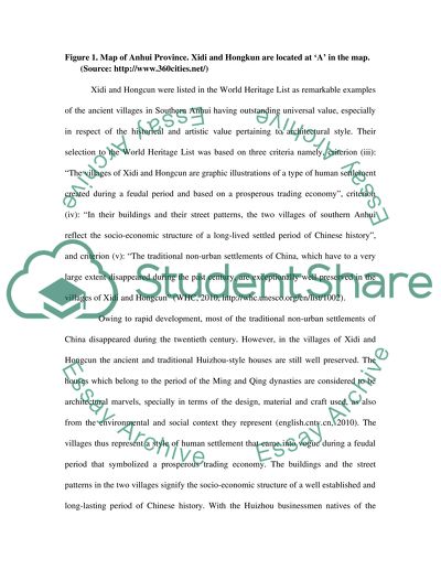 Ancient Villages in Southern Anhui - Xidi and Hongcun