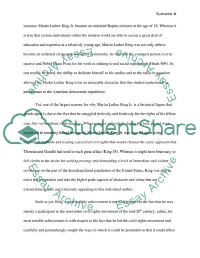 Martin Luther Kings Dream