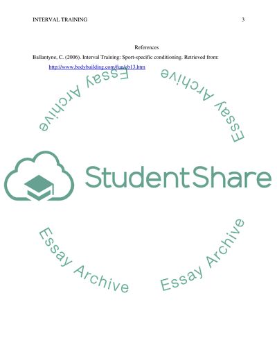 (find Article about training and summarize)