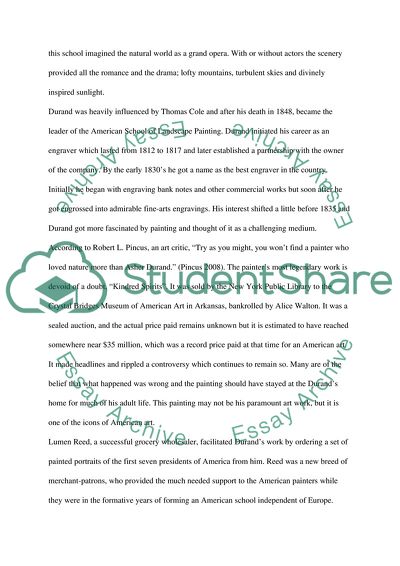 Asher B. Durand and the American Landscape